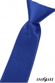 Sýto modrá chlapčenská kravata
