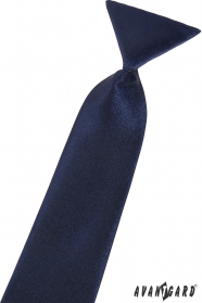 Detská kravata tmavomodrá