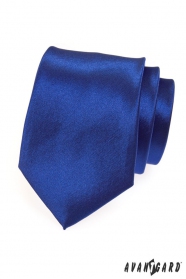 Pánska kravata výrazná kráľovská modrá