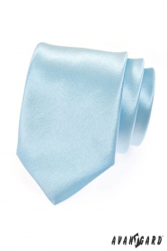 Pánska kravata svetlo modrá lesk