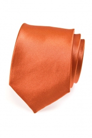Tehlová pánska kravata