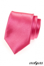 Pánska kravata sýto ružová