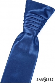 Svadobná francúzska kravata v kráľovskej modrej