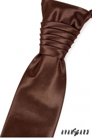 Francúzska kravata čokoládová