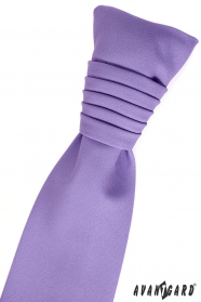 Francúzska kravata vo farbe lila