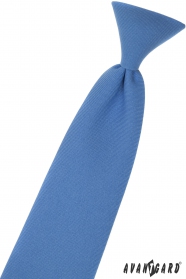 Modrá chlapčenská kravata 44 cm