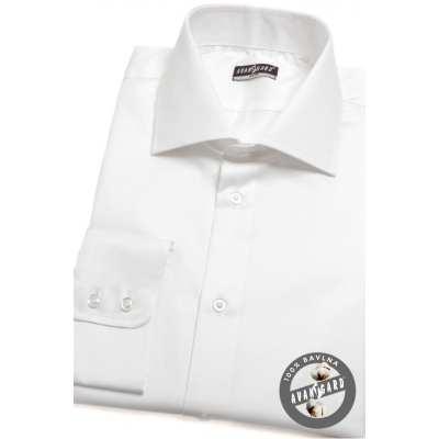Pánska košeľa SLIM biela zo 100% bavlny
