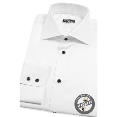 Pánska košeľa REGULAR s dlhým rukávom - Biela