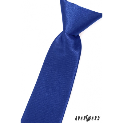 Sýto modrá chlapčenská kravata
