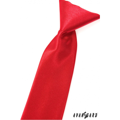 Chlapčenská kravata červená