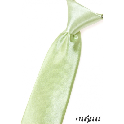 Limetkovo zelená chlapčenská kravata