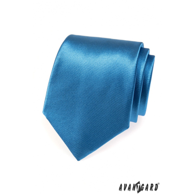 Lesklá kravata AVANTGARD modrá