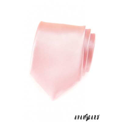 Pánska ružová kravata Pink