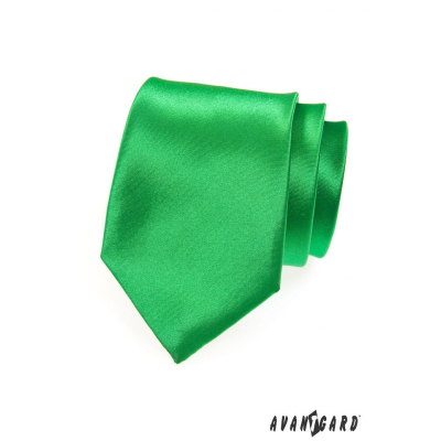 Sýto zelená pánska kravata