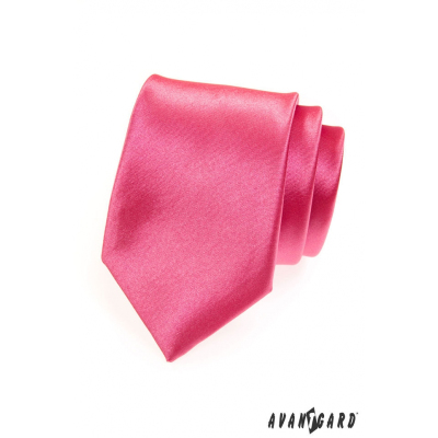 Pánska kravata sýto ružová