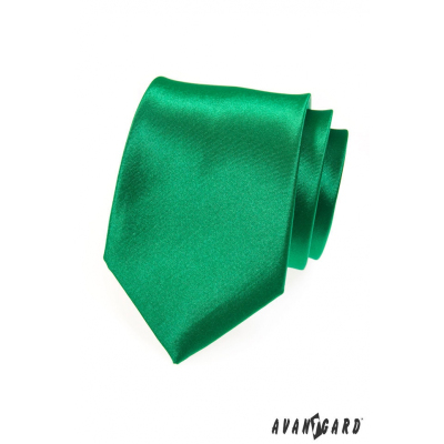 Výrazná zelená pánska kravata