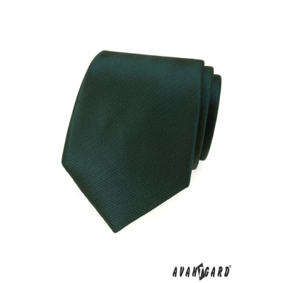 Tmavo zelená kravata