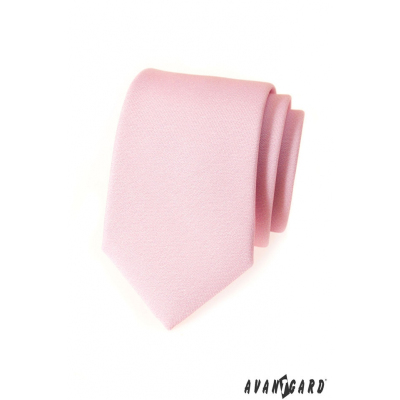 Ružová kravata Avantgard Lux