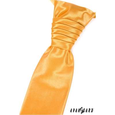 Francúzska svadobná kravata zlatá