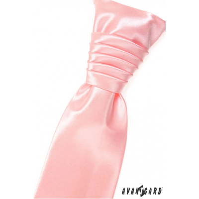 Francúzska kravata pink ružová