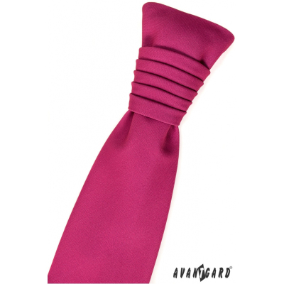 Francúzska svadobná kravata fuchsiová
