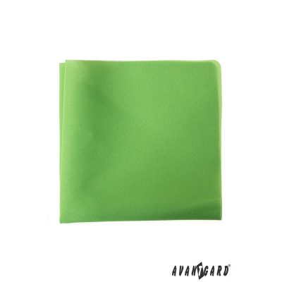 Zelená pánska vreckovka z polyesteru