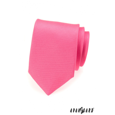 Matná kravata v růžovej