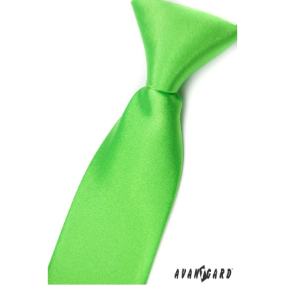 Zelená chlapčenská kravata