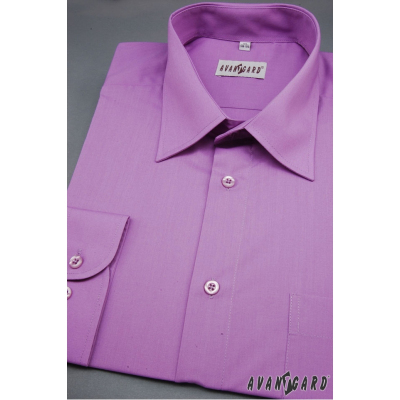 Pánska košeľa  fialová 42/170 výpredaj