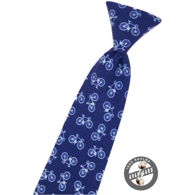 Chlapčenská kravata bicykel