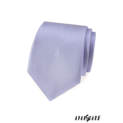 Štruktúrovaná kravata vo farbe lila