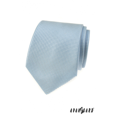 Svetlo modrá kravata Avantgard so štruktúrou