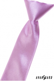 Chlapčenská kravata jemná lila