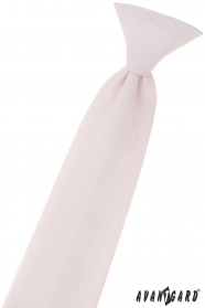 Chlapčenská kravata púdrovo ružová
