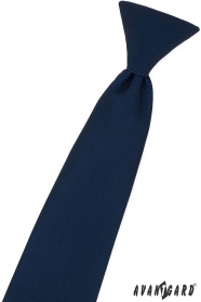 Tmavo modrá chlapčenská kravata