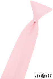 Chlapčenská kravata lososovo ružovej farby