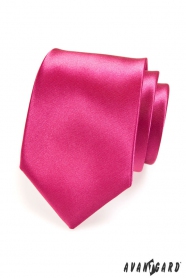 Fuchsiová pánska kravata