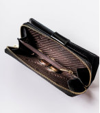 Čierna dámska kožená peňaženka Lorenti - 9,5 x 17 x 3,5