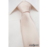 Pánska kravata odtien Ivory - šírka 7 cm