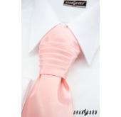 Francúzska kravata pink ružová - uni