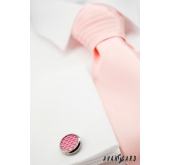 Francúzska kravata pink ružová - uni